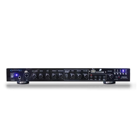 Technical Pro Professional 2CH Pre-Amplifier with USB-SD Card Inputs PRE50